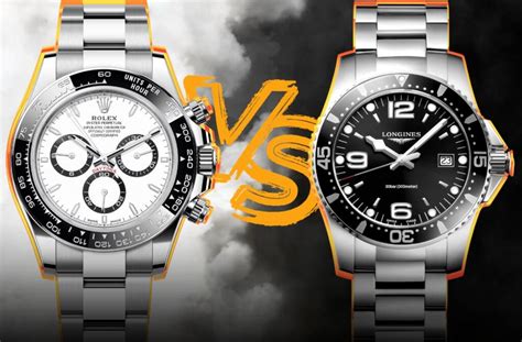 longines watch vs rolex watch.